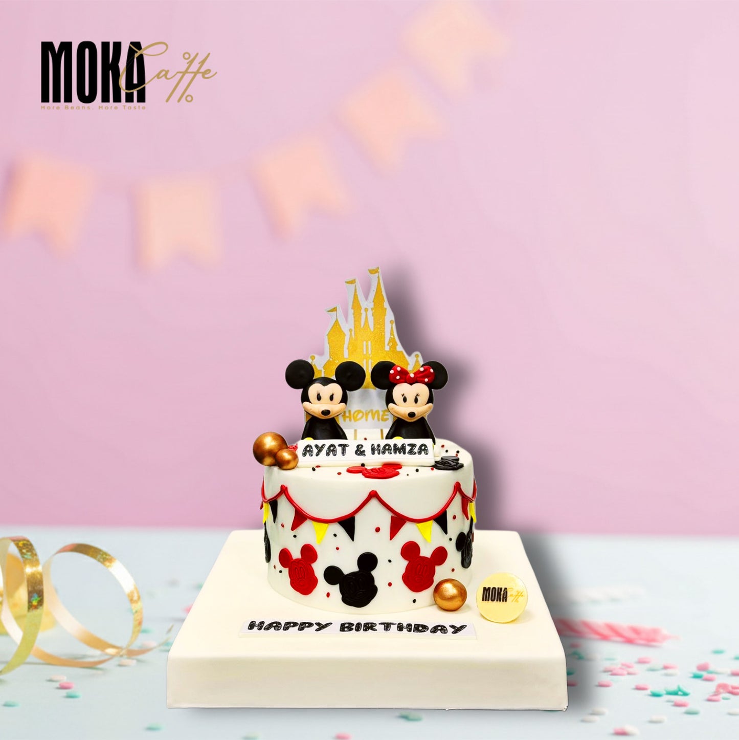 Mickey & Mini Mouse Cake