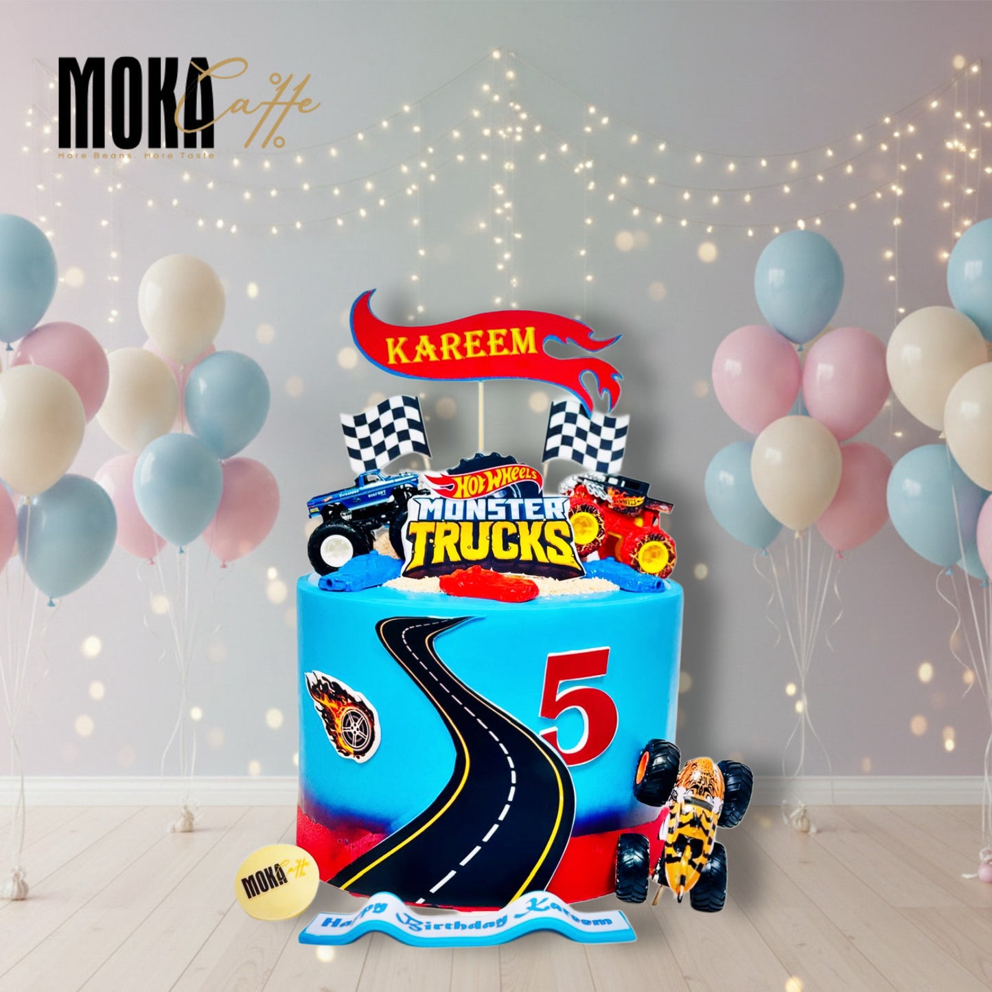 Monster Truck Cake Design 5