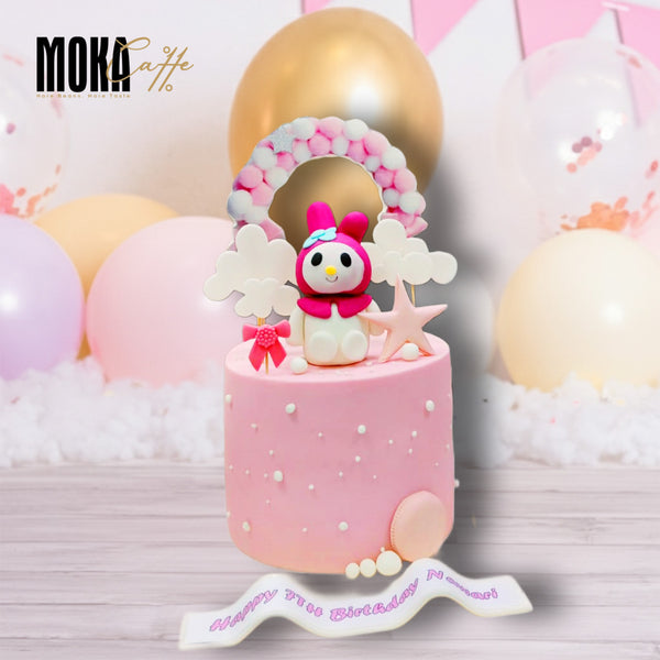 My Melody Theme Cake