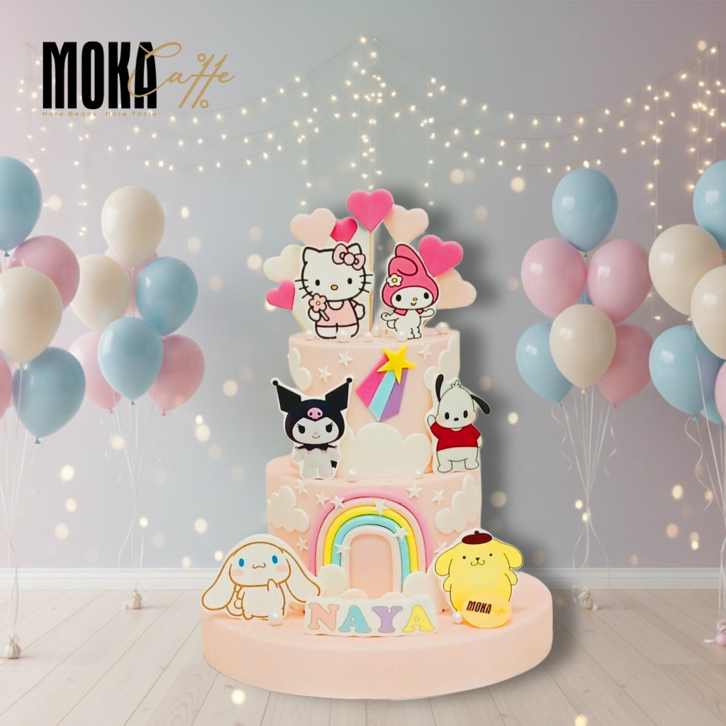 My Melody & Kuromi Cake Theme