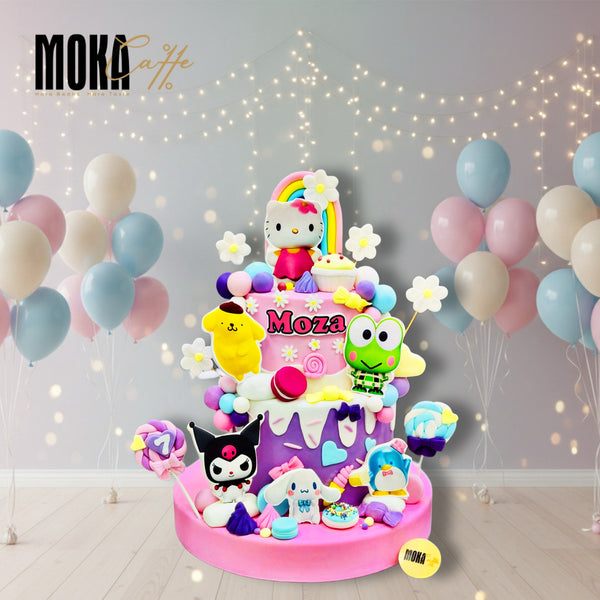 My Melody & friends Cake Theme
