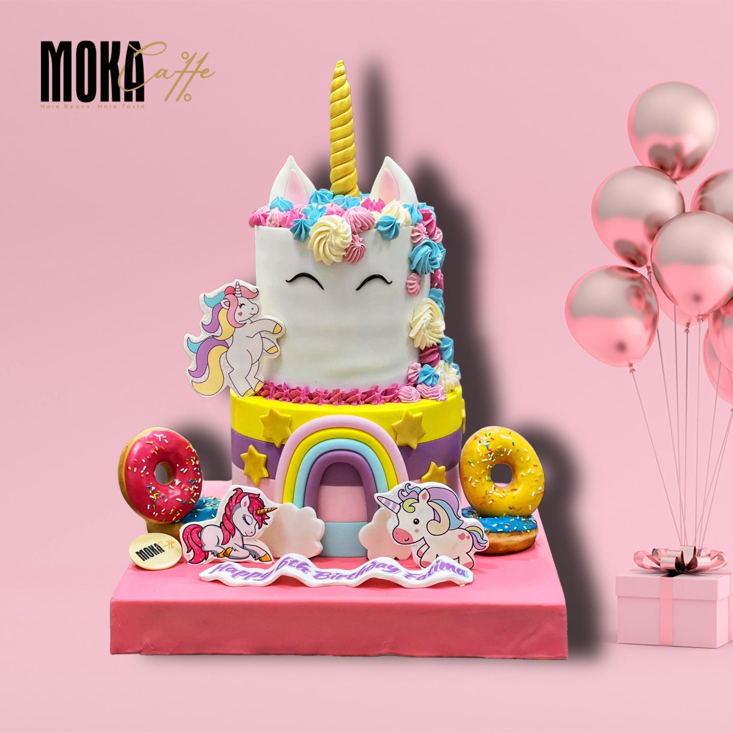 Unicorn Rainbow Cake