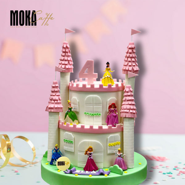Princess Castle Cake  1