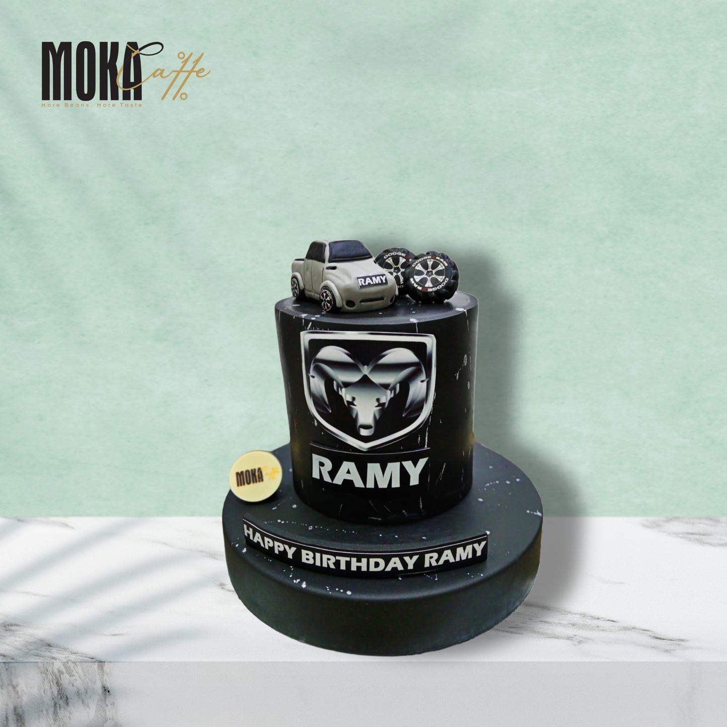 Ram Car Cake