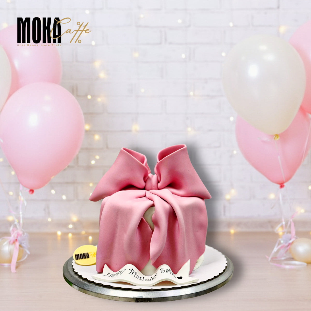 Pink Ribbon Cake – Moka Caffe