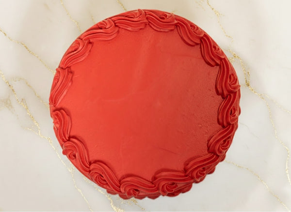 Photo Frame Cake Round Sample 2