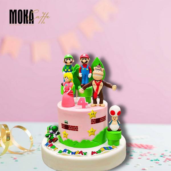 Super Mario Cake Theme 4