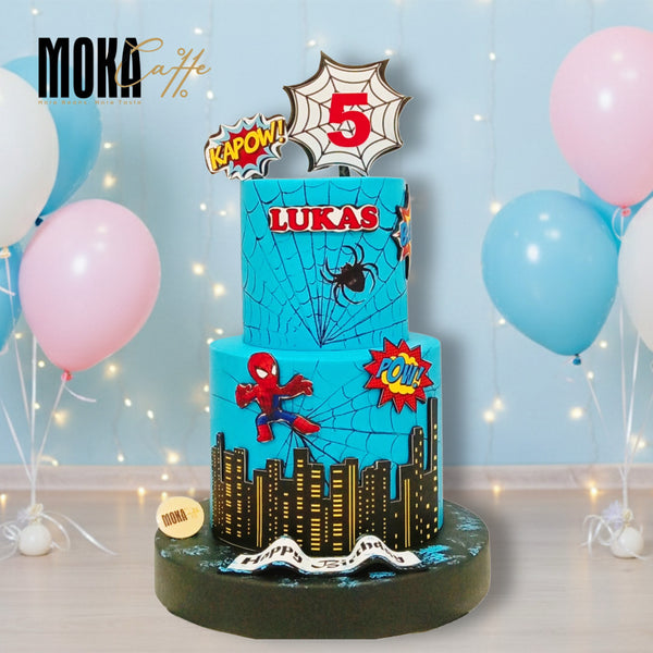 Spider Man Cake Design 9