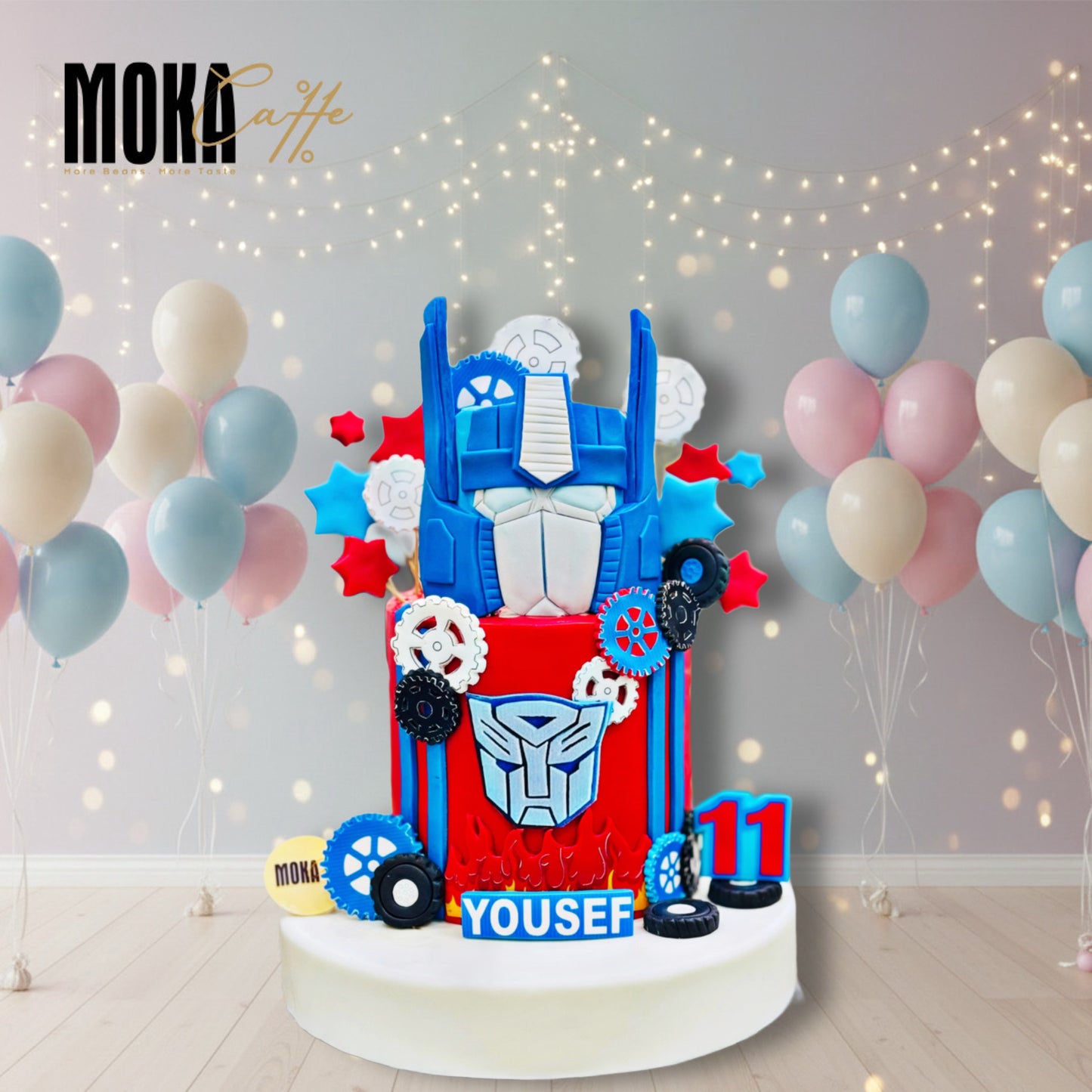 Transformer Cake Design