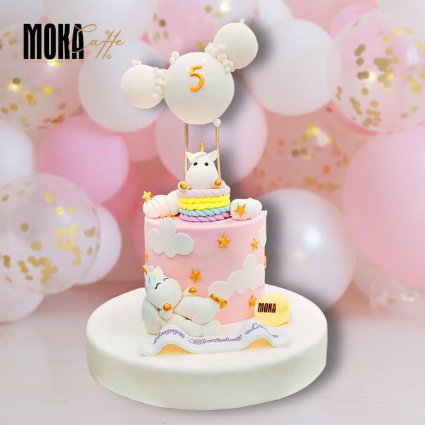 Unicorn at Hot Air Balloon