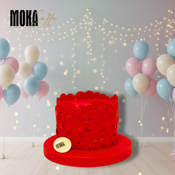 Valentines Cake Design 6