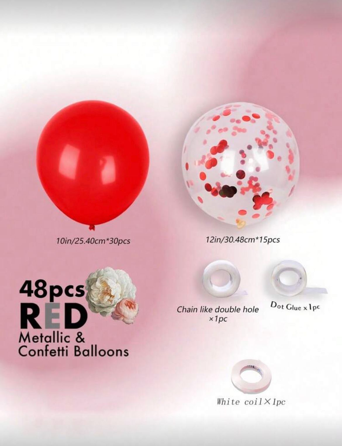 Red Balloons Set
