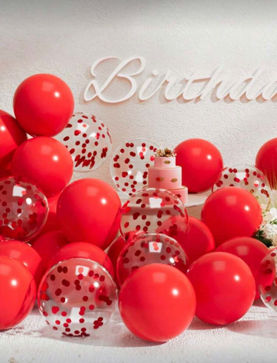 Red Balloons Set