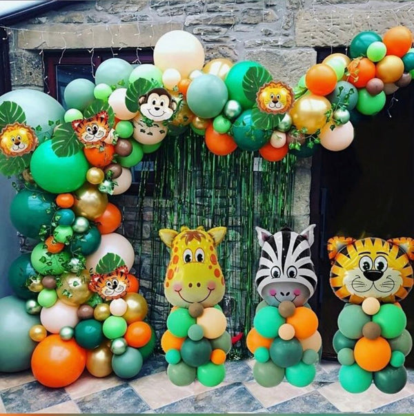 Jungle Theme Balloons Set