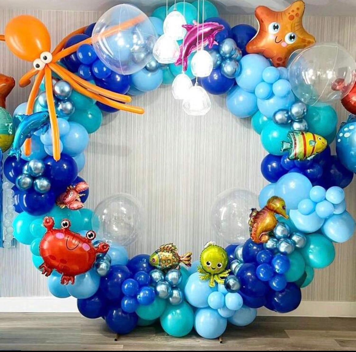 Ocean Theme Balloons Set