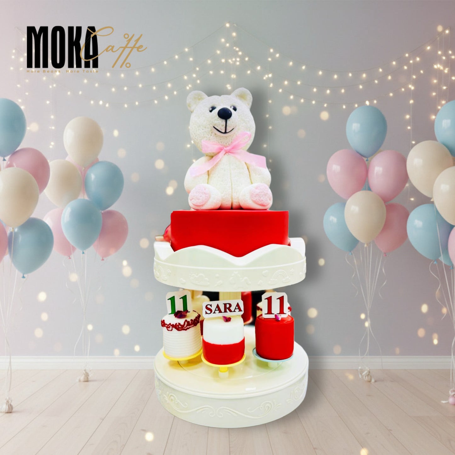 White Bear Cake Theme