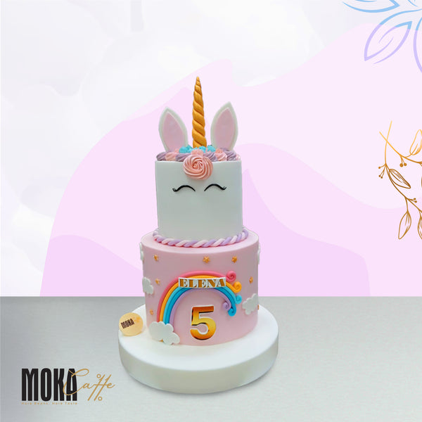 Rainbow Unicorn Castle